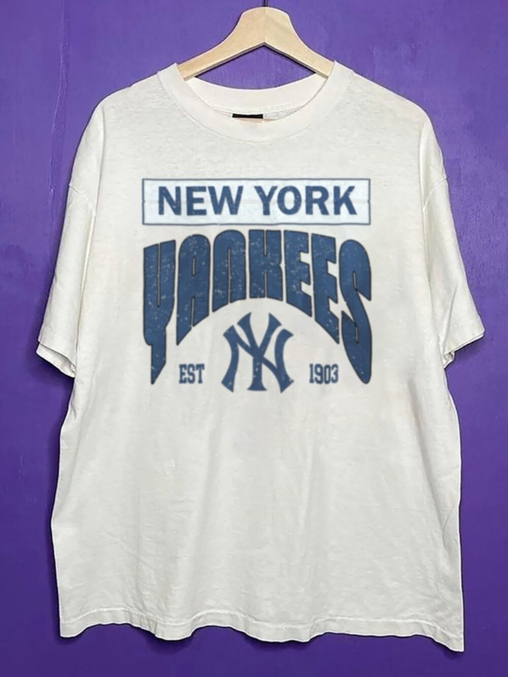 Vintage New York Yankees EST 1903 Baseball Shirt, The Yankees MLB Shirt Tee